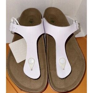 Birkenstock Gizeh Papillio Flex Platform White 39/ US size 8